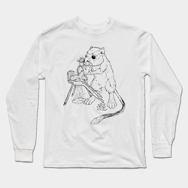 Shake-O-Matic Long Sleeve T-Shirt by AJIllustrates